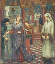 Dante und Beatrice, 1880